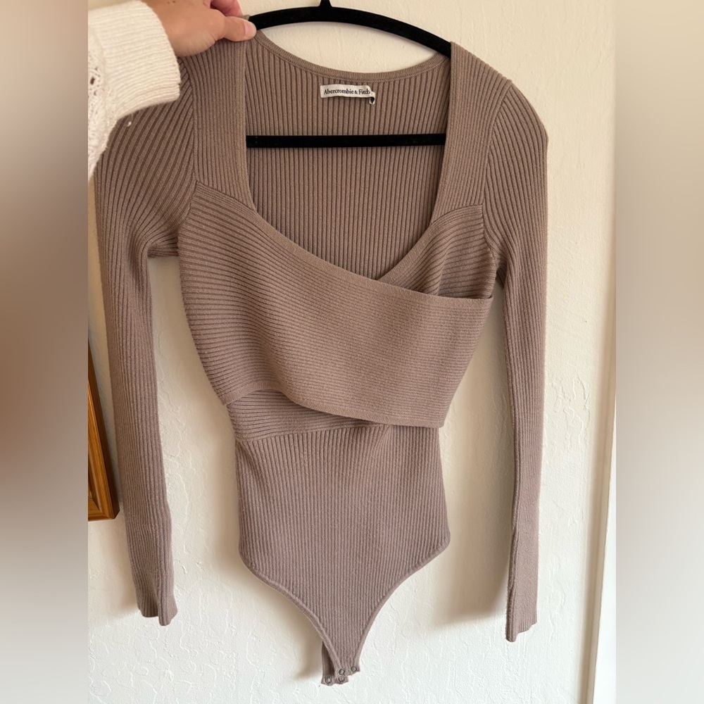 Abercrombie & Fitch Ribbed Bodysuit